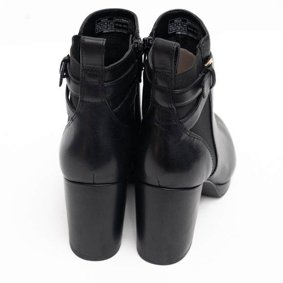 Vionic Black Leather Nalla Boots Size 7 - Picture 8 of 10